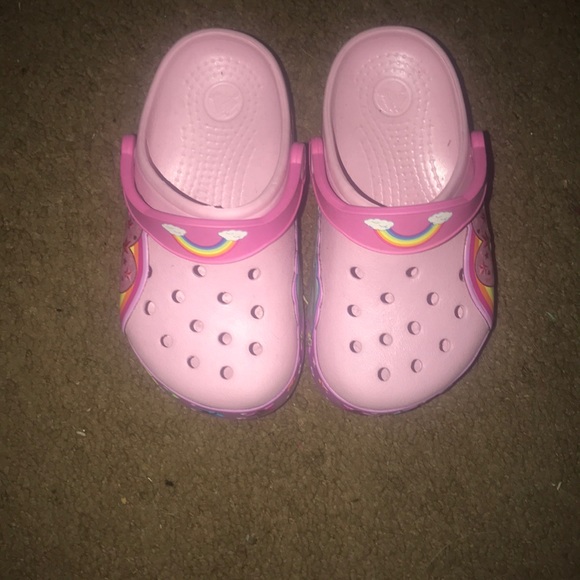 CROCS Other - Girls pink crocs